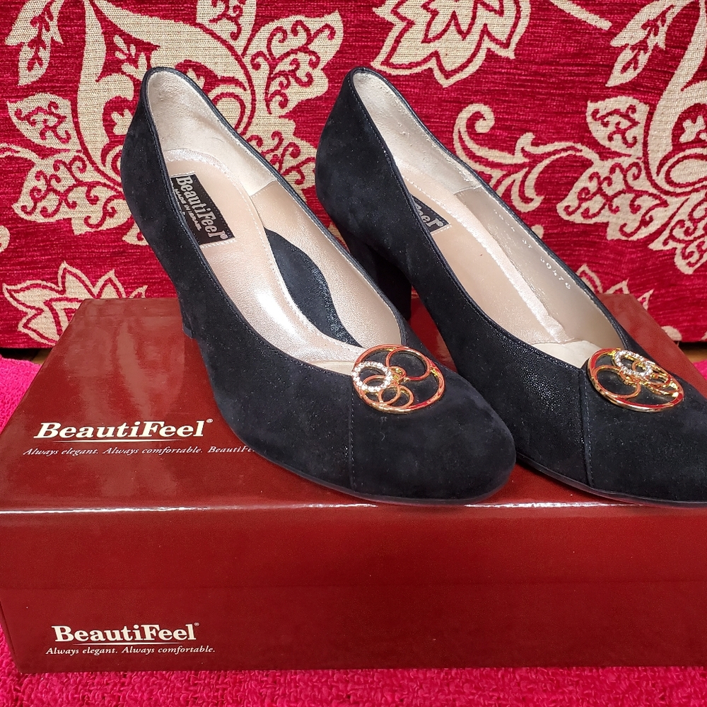 BeautiFeel 3" Black Heels